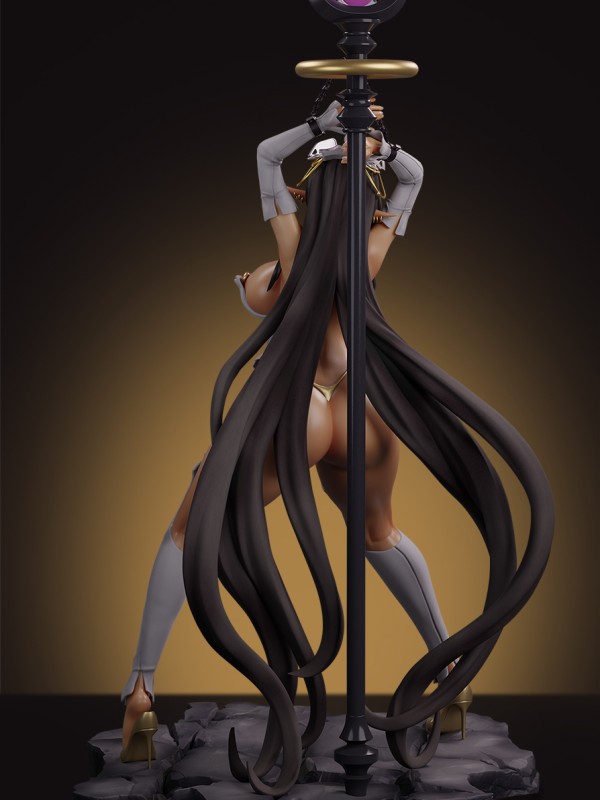 Whale Studio Kuroinu Olga Hot Sexy 1/4 Statue Grey EX Version